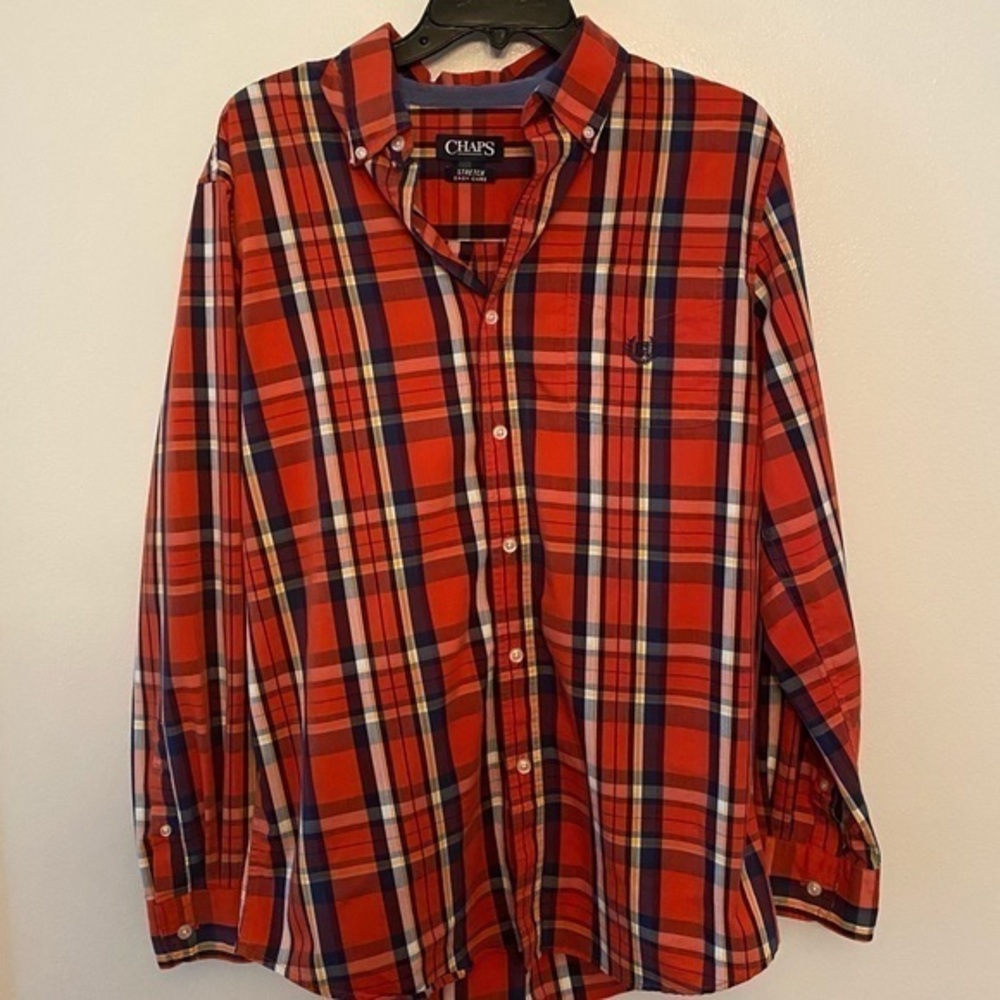 Chaps | Men’s Plaid Button Down Shirt